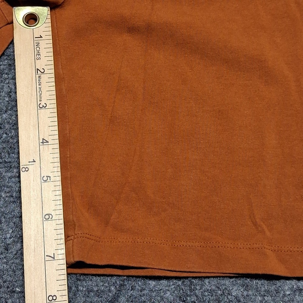 Lou & Grey Women Orange Yoga Athletic Shorts Medium - Picture 10 of 12